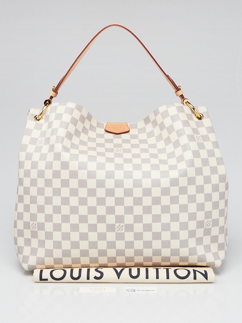 Louis Vuitton Graceful MM - Lv Damier Azur Shoulder Bag