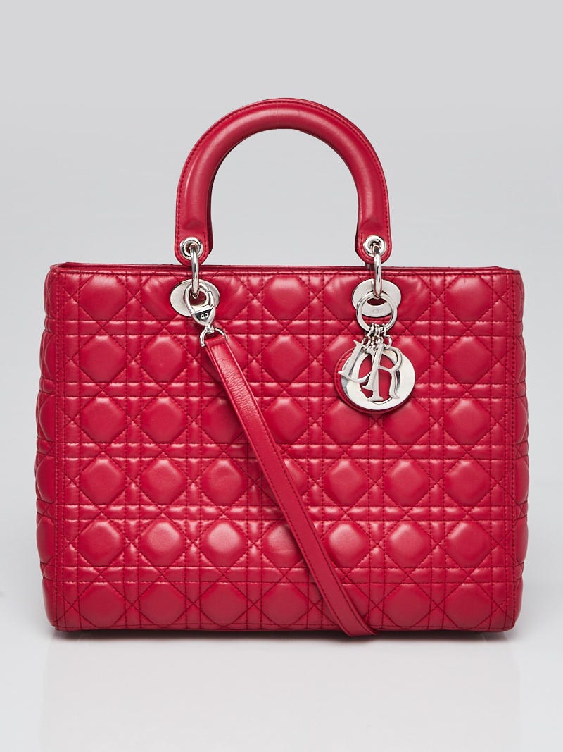 Red dior clearance purse