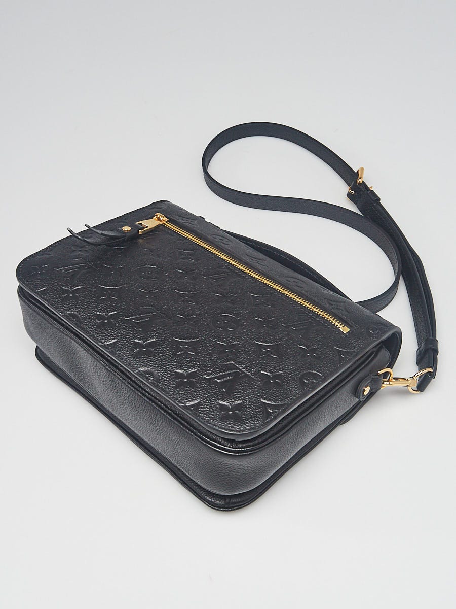 Louis Vuitton Black Monogram Empreinte Leather Pochette Metis Bag - Yoogi's  Closet