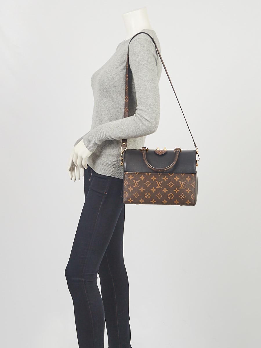 Louis Vuitton Monogram Canvas Blue Cuir Ombre Leather Slate Backpack Bag -  Yoogi's Closet