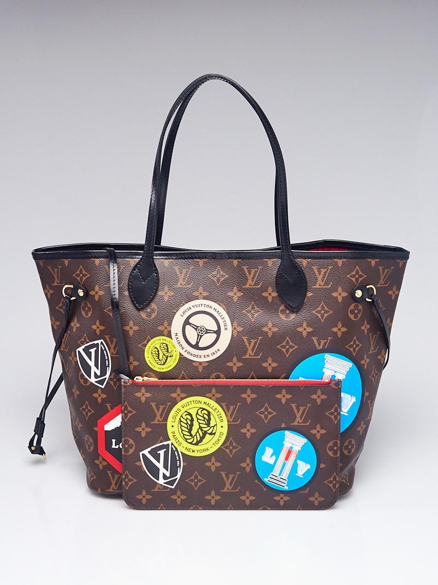Louis Vuitton Neverfull MY LV WORLD TOUR MM Tote in Monogram Canvas | Mint