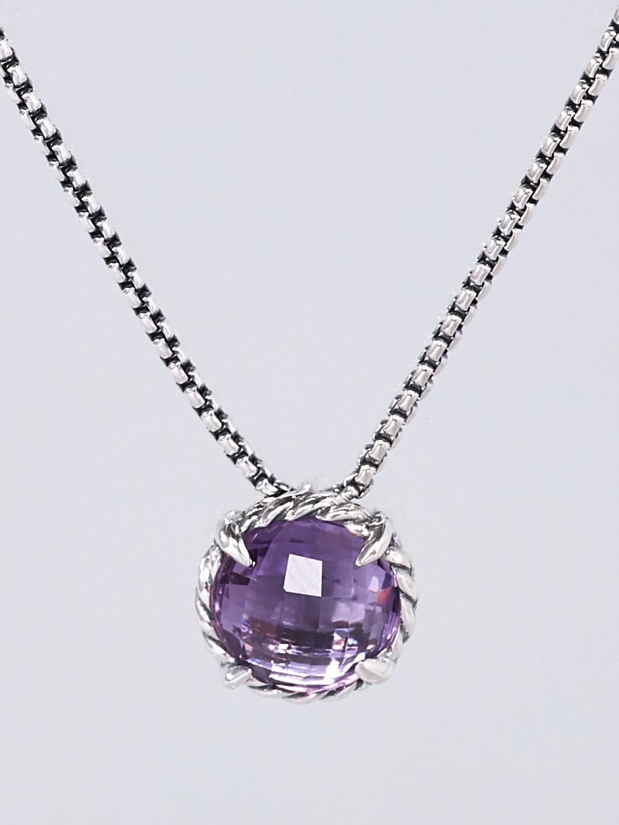 David yurman amethyst on sale pendant