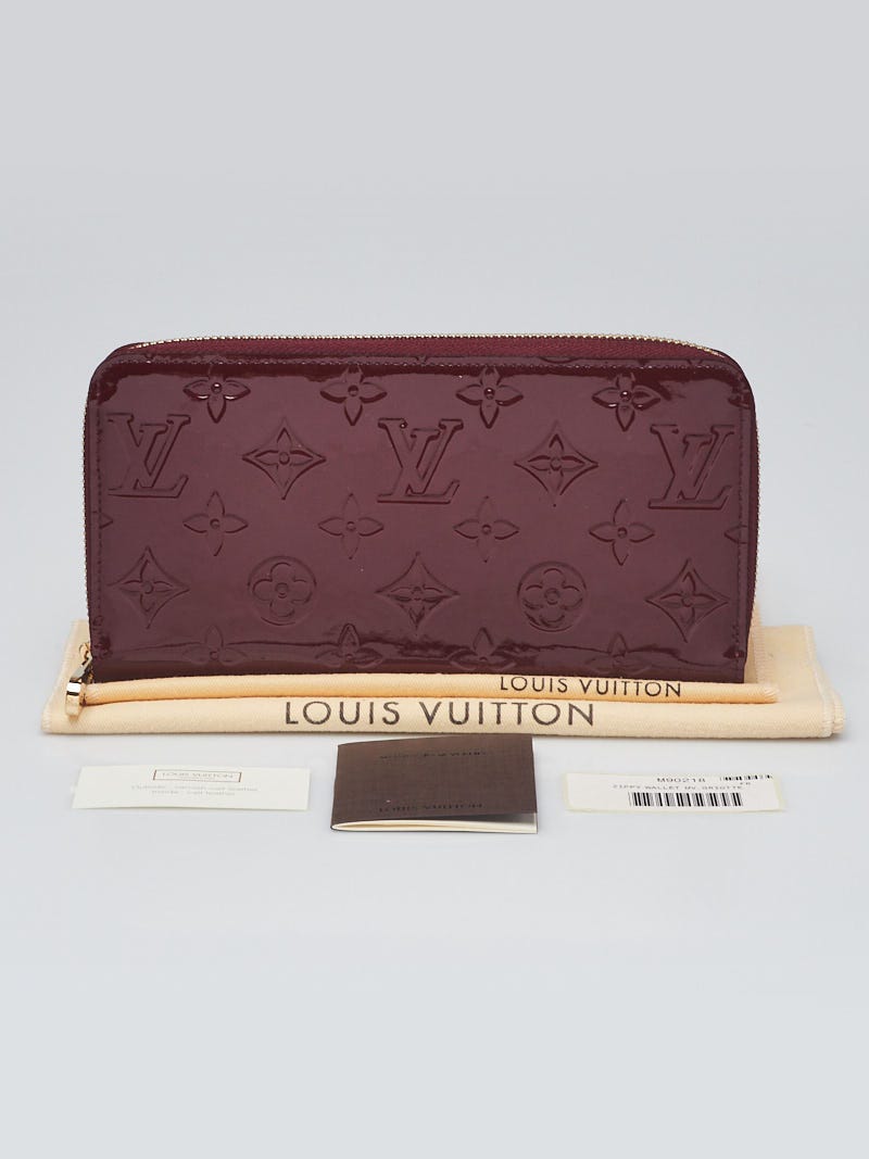 Louis Vuitton Griotte Monogram Vernis Zippy Wallet