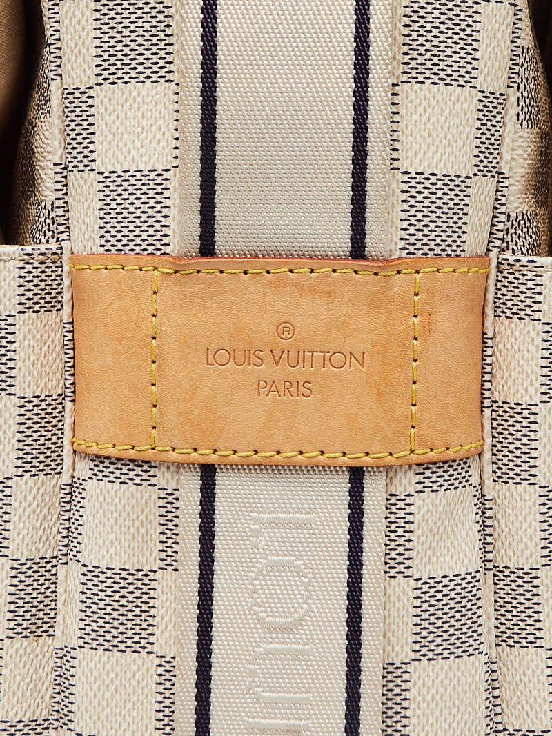 Louis Vuitton Damier Azur Canvas Naviglio Messenger Bag - Yoogi's Closet