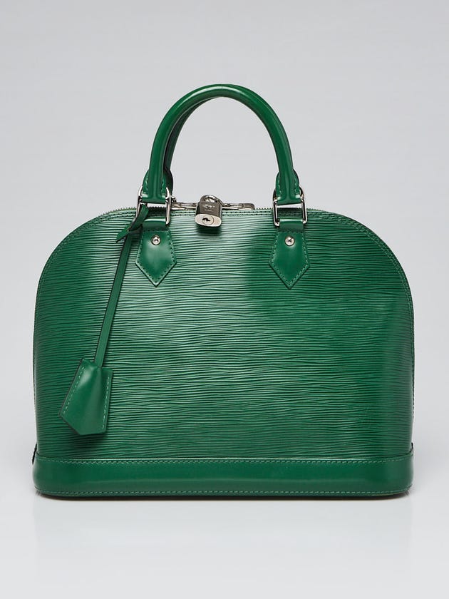 Louis Vuitton Menthe Epi Leather Alma PM Bag
