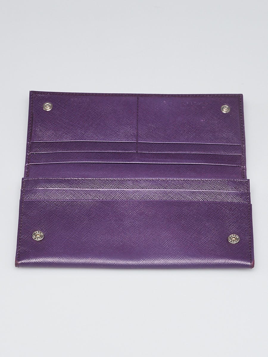 Prada Purple Patent Leather Camera Crossbody Bag - Yoogi's Closet