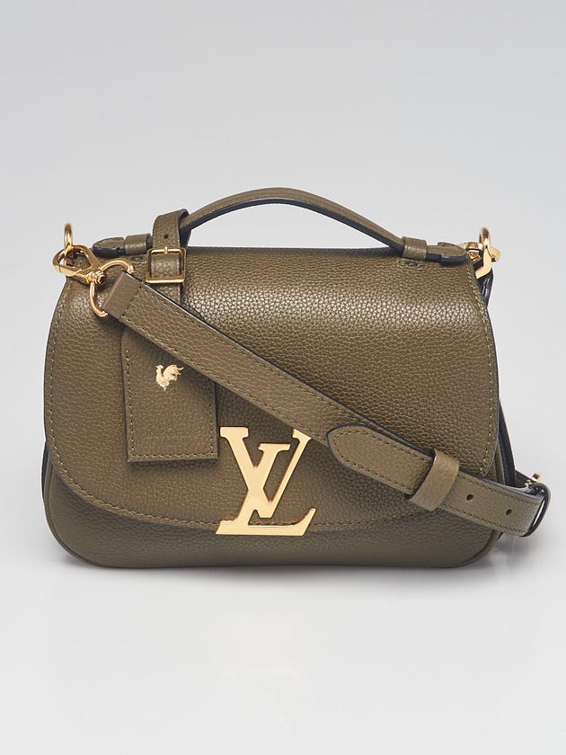 Louis Vuitton Kaki Calfskin Leather Neo Vivienne NM Crossbody Bag