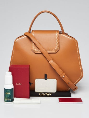 Cartier Guirlande Mini Calfskin Leather Satchel Bag