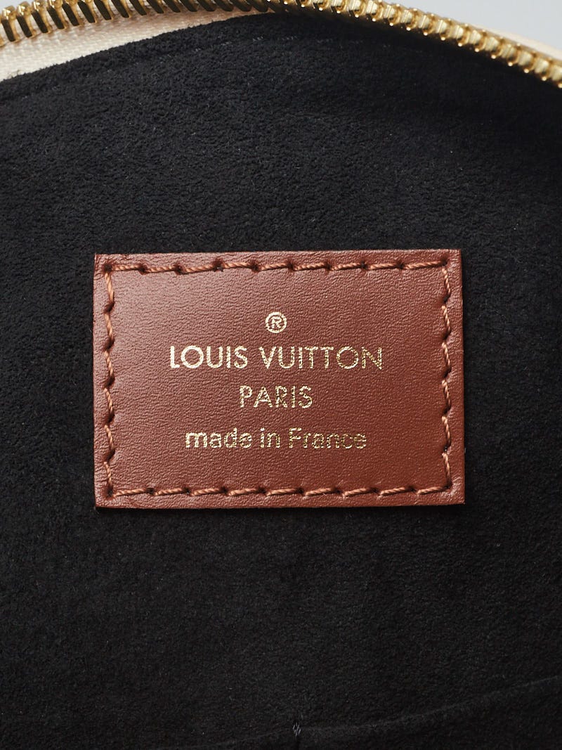 Louis Vuitton Cream Monogram Canvas Braided V MM Tote Bag - Yoogi's Closet