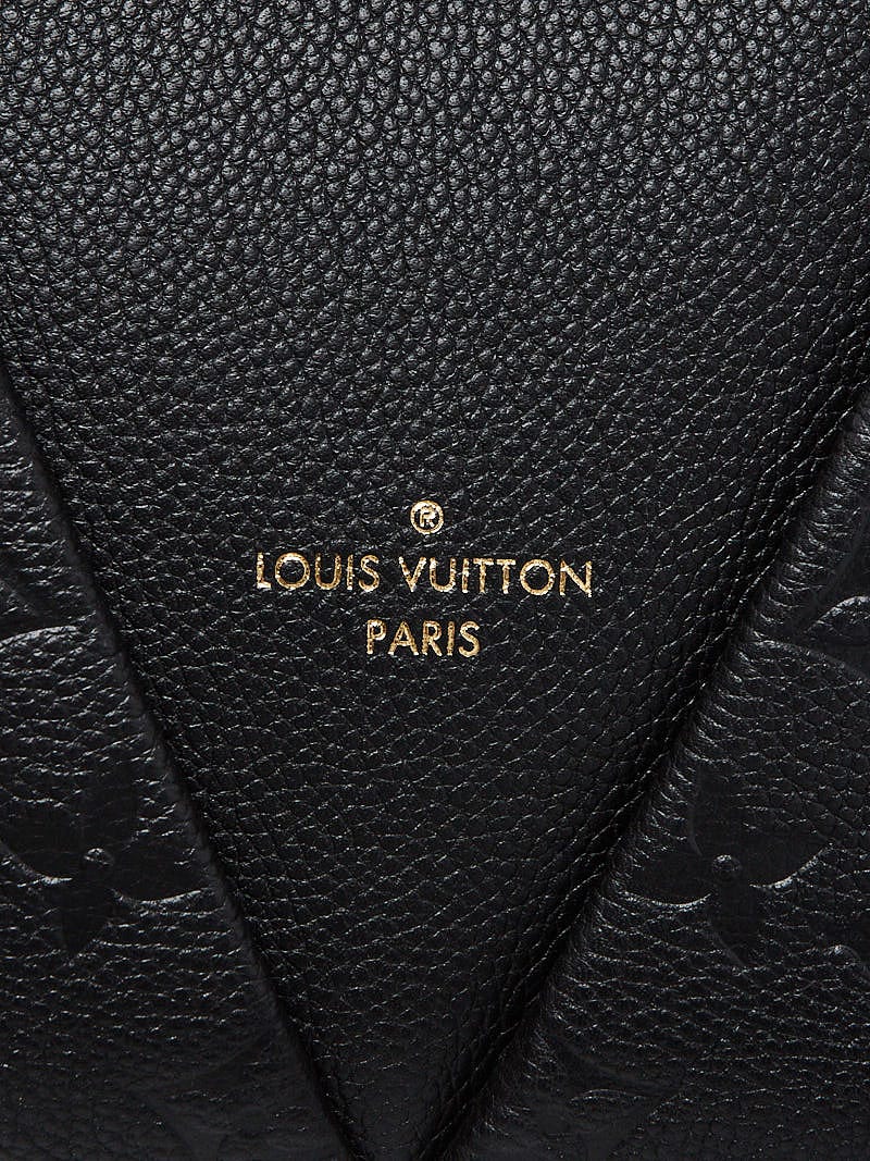 Louis Vuitton Black Empreinte Monogram Leather V BB Tote Bag - Yoogi's  Closet