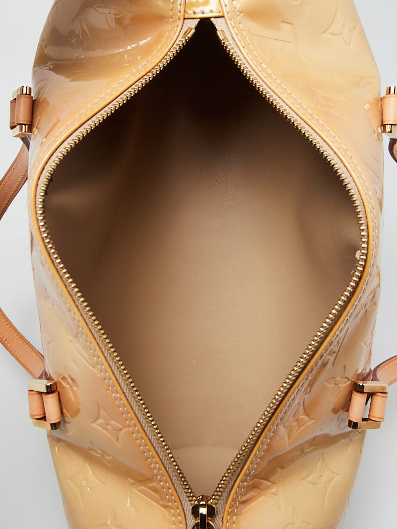Louis Vuitton Beige Monogram Vernis Papillon Bag - Yoogi's Closet