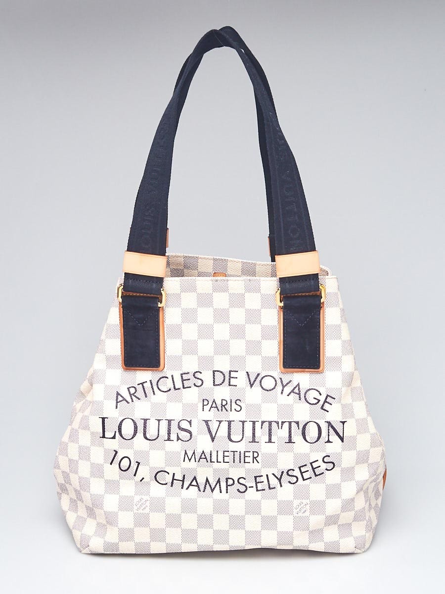 Louis Vuitton Damier Azur Canvas Keep It Bracelet - Yoogi's Closet