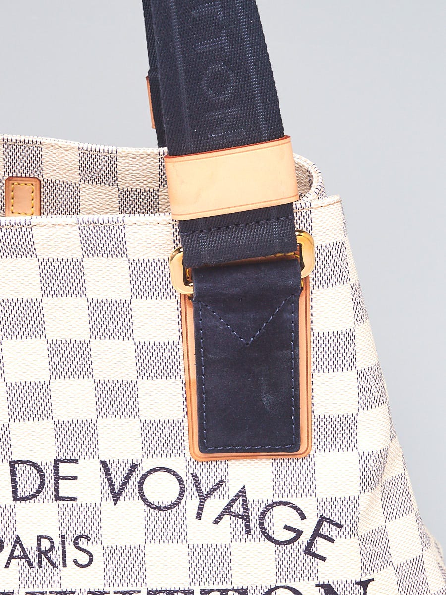 Louis Vuitton Limited Edition Damier Azur Canvas Beach Cabas PM Bag -  Yoogi's Closet