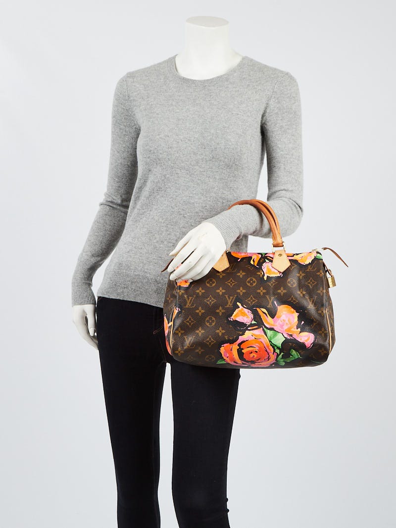 Louis Vuitton Limited Edition Stephen Sprouse Roses Speedy 30 Bag - Yoogi's  Closet
