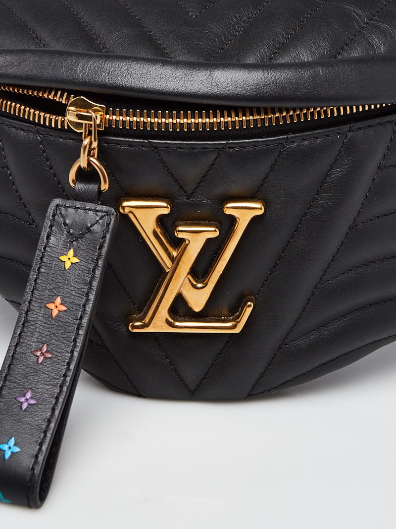 Louis Vuitton New Wave Bumbag Belt Bag Black Quilted Leather
