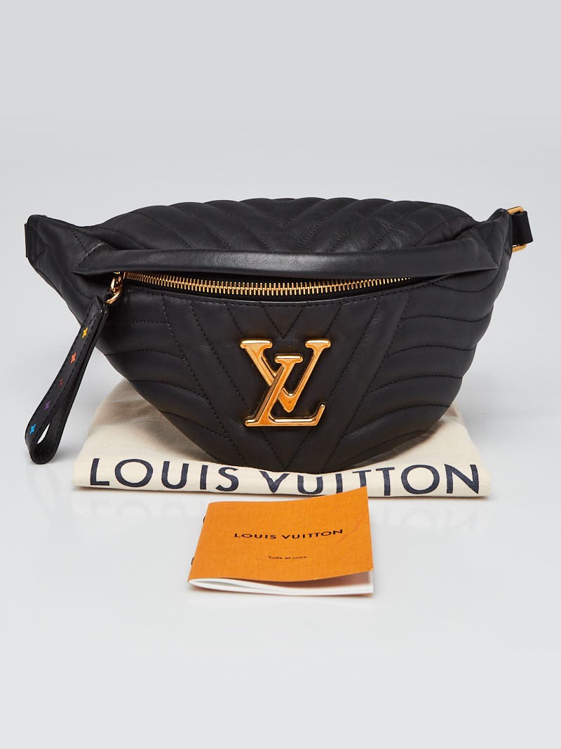 LOUIS VUITTON NEW WAVE BLK LEATHER BUM BAG – BLuxe Boutique