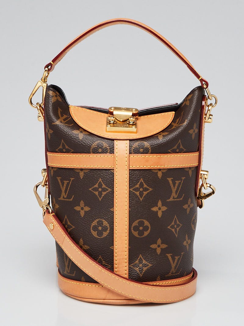 Louis Vuitton Black Calfskin Leather Classic Duffle Bucket Bag - Yoogi's  Closet