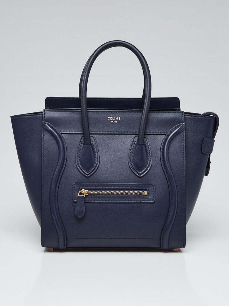 Celine micro luggage clearance blue