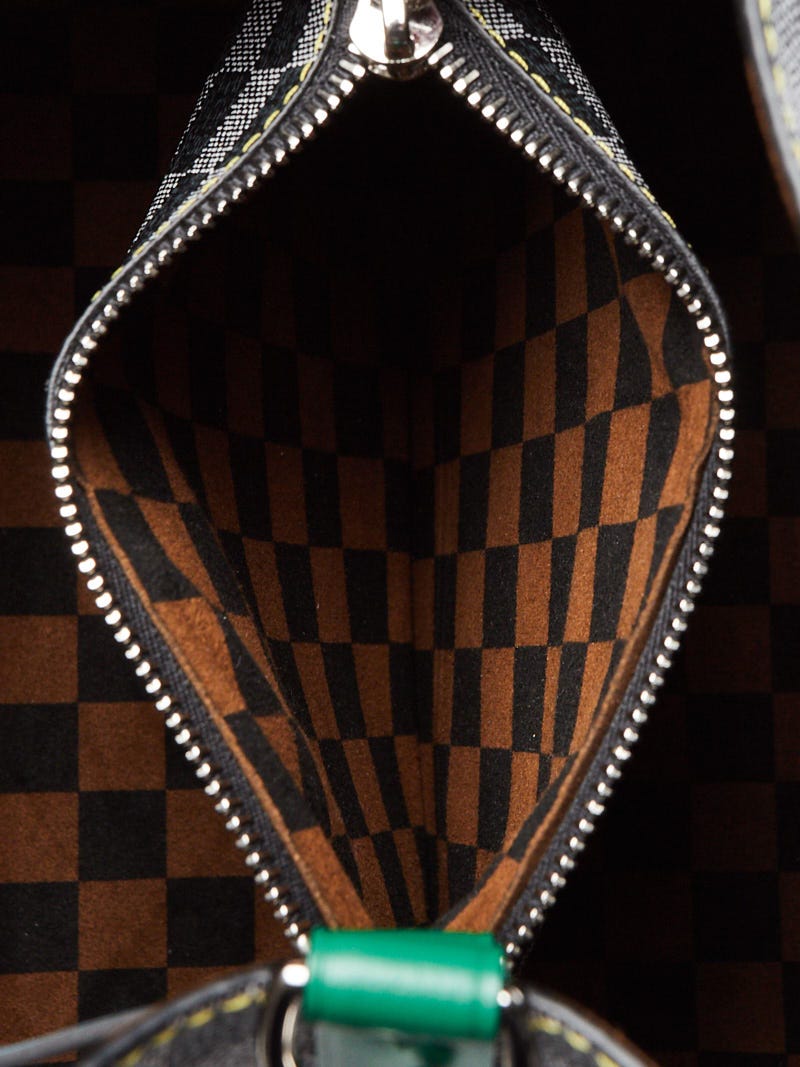 Louis Vuitton Black/White Damier Canvas NeoNoe Bag - Yoogi's Closet
