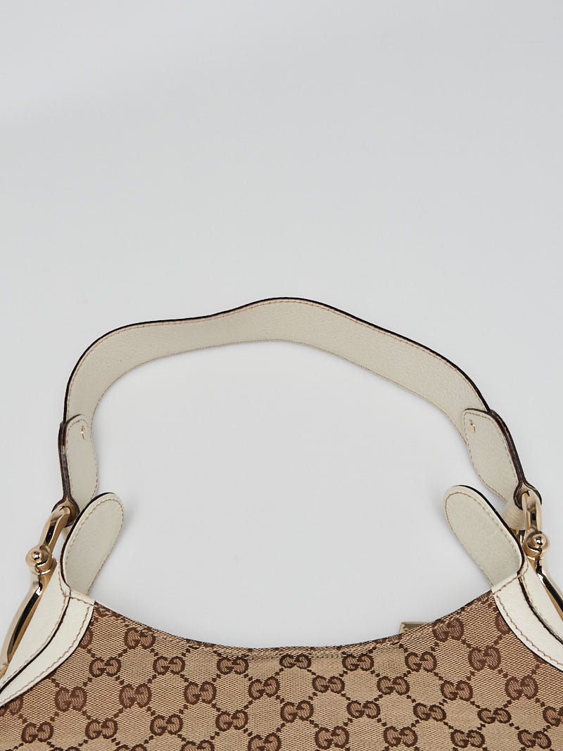 Gucci GG Monogram Horsebit Creole Shoulder Bag