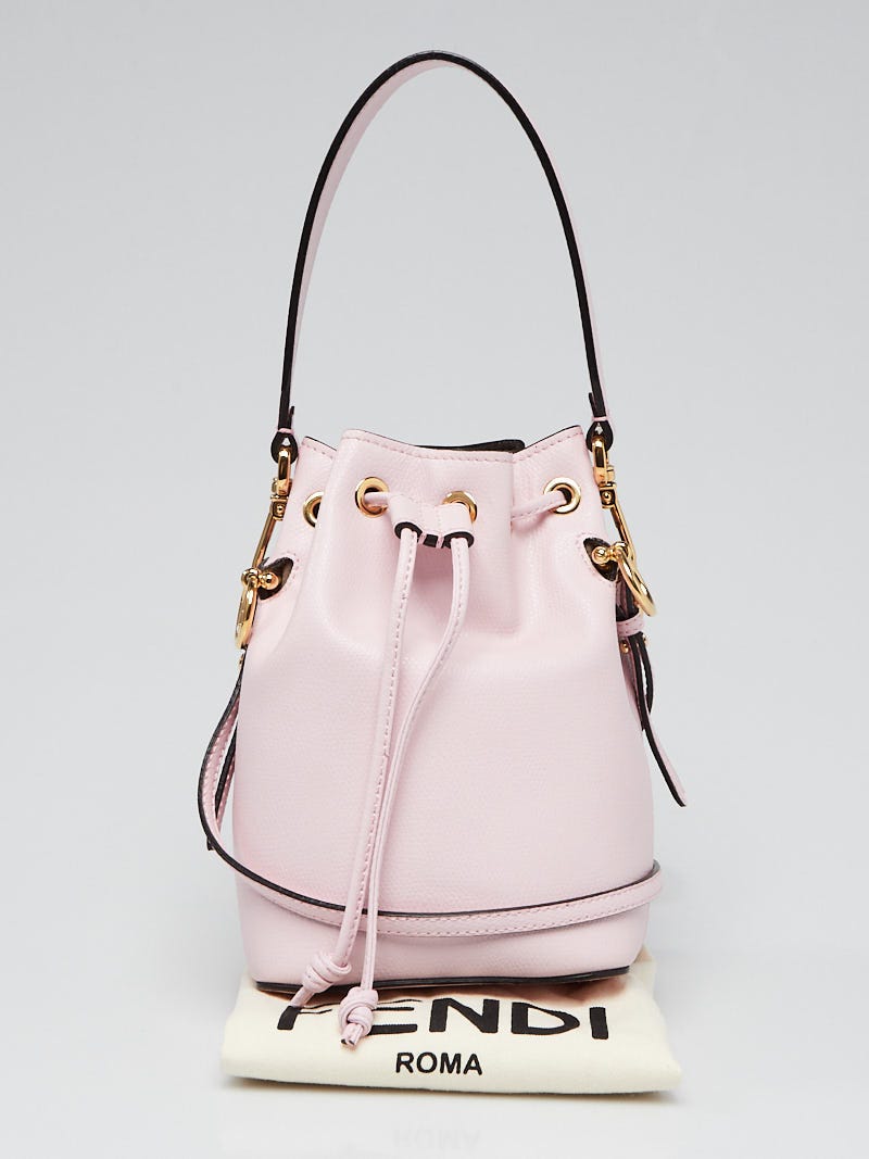 Fendi pink bucket bag online