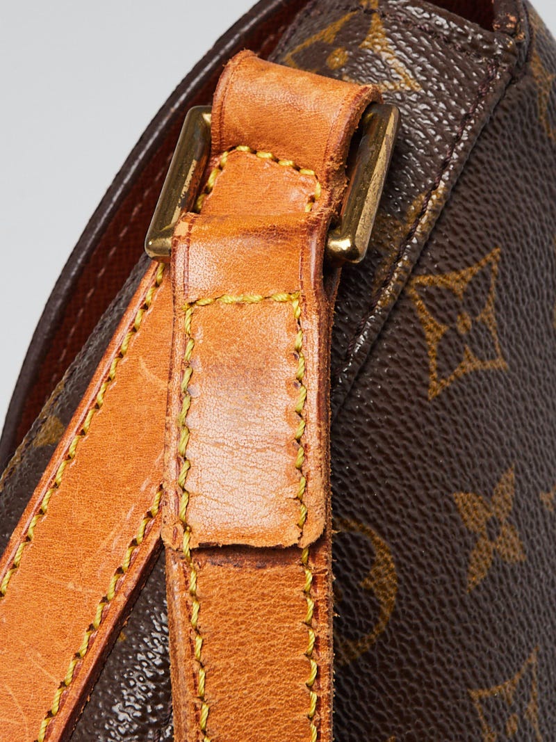 Auth RARE Vintage LOUIS VUITTON Chantilly PM Shoulder Bag Monogram Leather