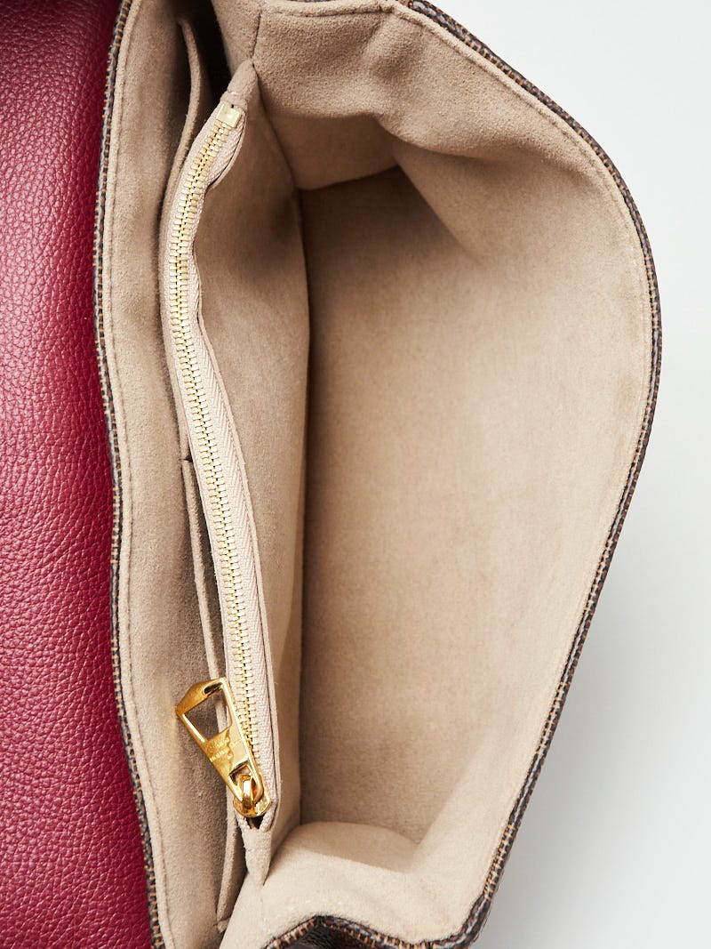 Louis Vuitton Raisin Leather Damier Canvas Clapton Flap Wallet - Yoogi's  Closet