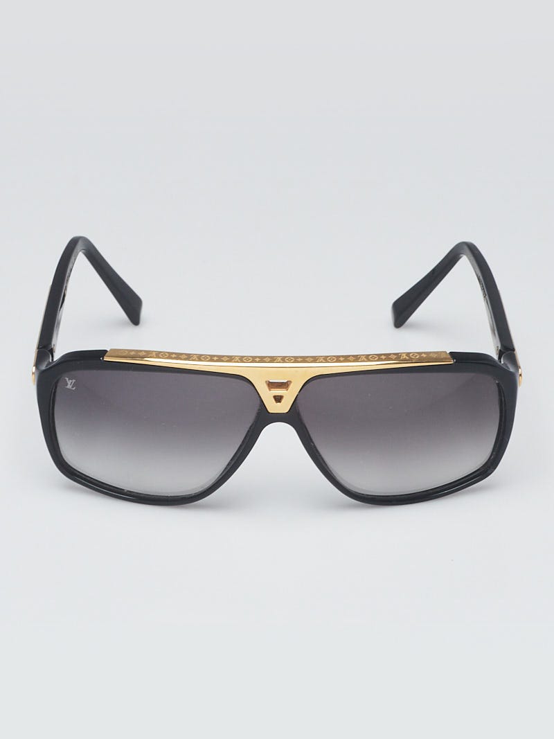 Louis Vuitton, Accessories, Authentic Louis Vuitton Evidence Black Mens  Sunglasses