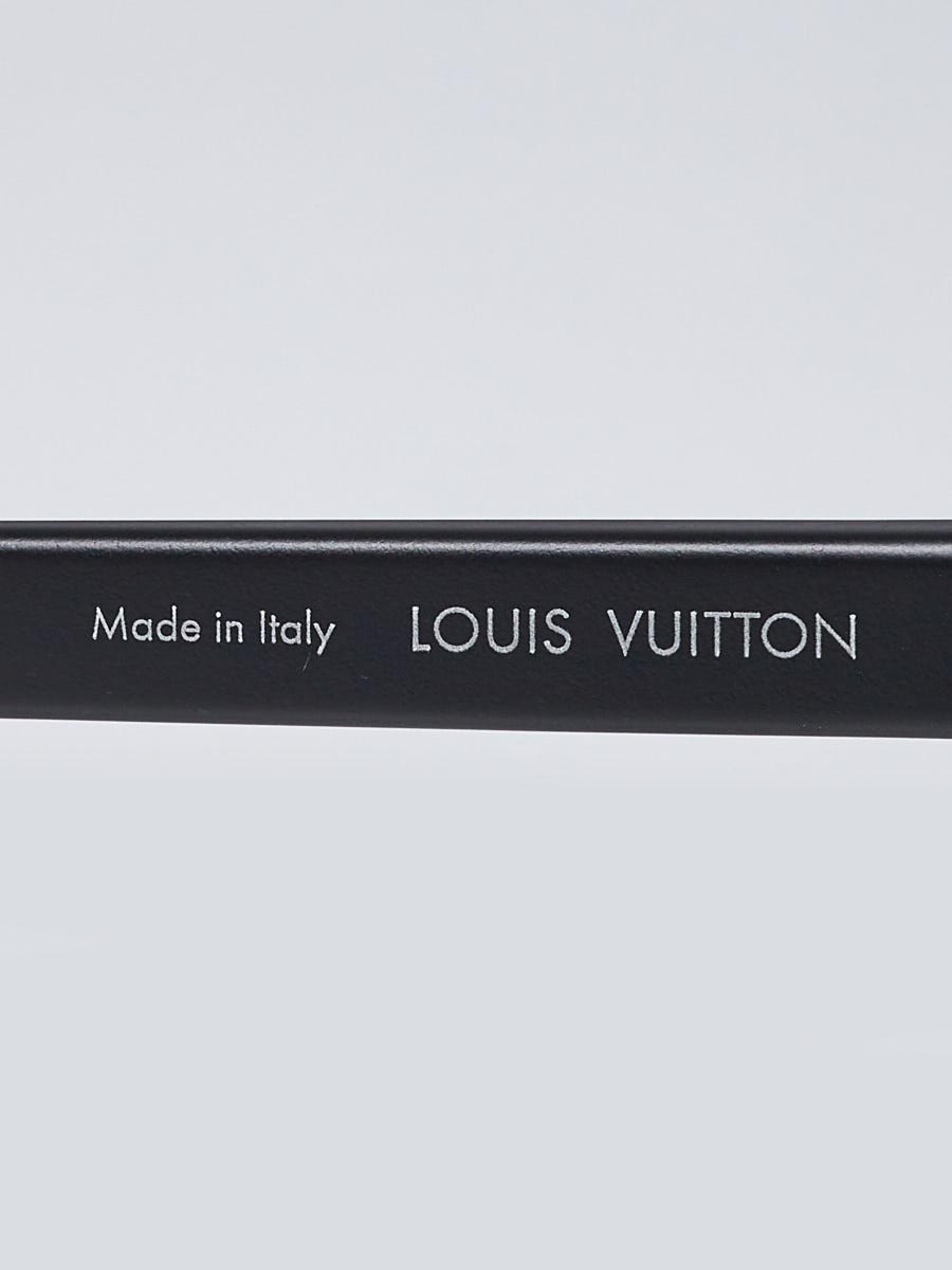 Louis Vuitton Black Plastic Square Frame Waimea Sunglasses Z1082E
