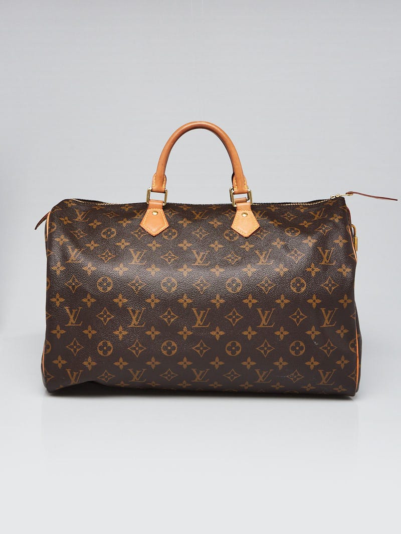 Louis Vuitton Monogram Canvas Speedy 40 Bag | Yoogi's Closet