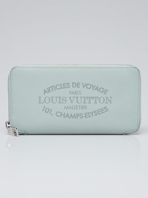 Louis Vuitton Azur Soie Leather Iena Wallet