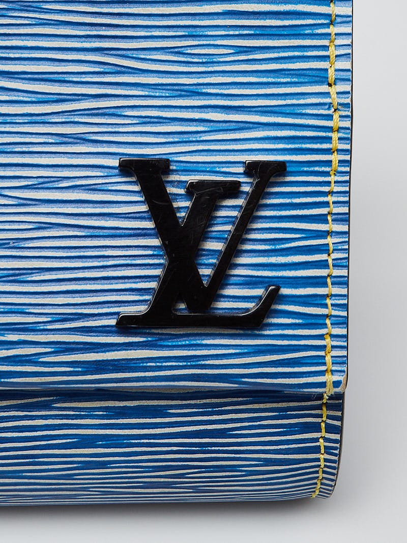 Louis Vuitton Denim Epi Leather Clery Pochette Bag - Yoogi's Closet