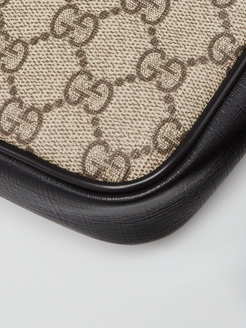 Gucci Beige/Ebony GG Canvas Waist Belt Bag - Yoogi's Closet
