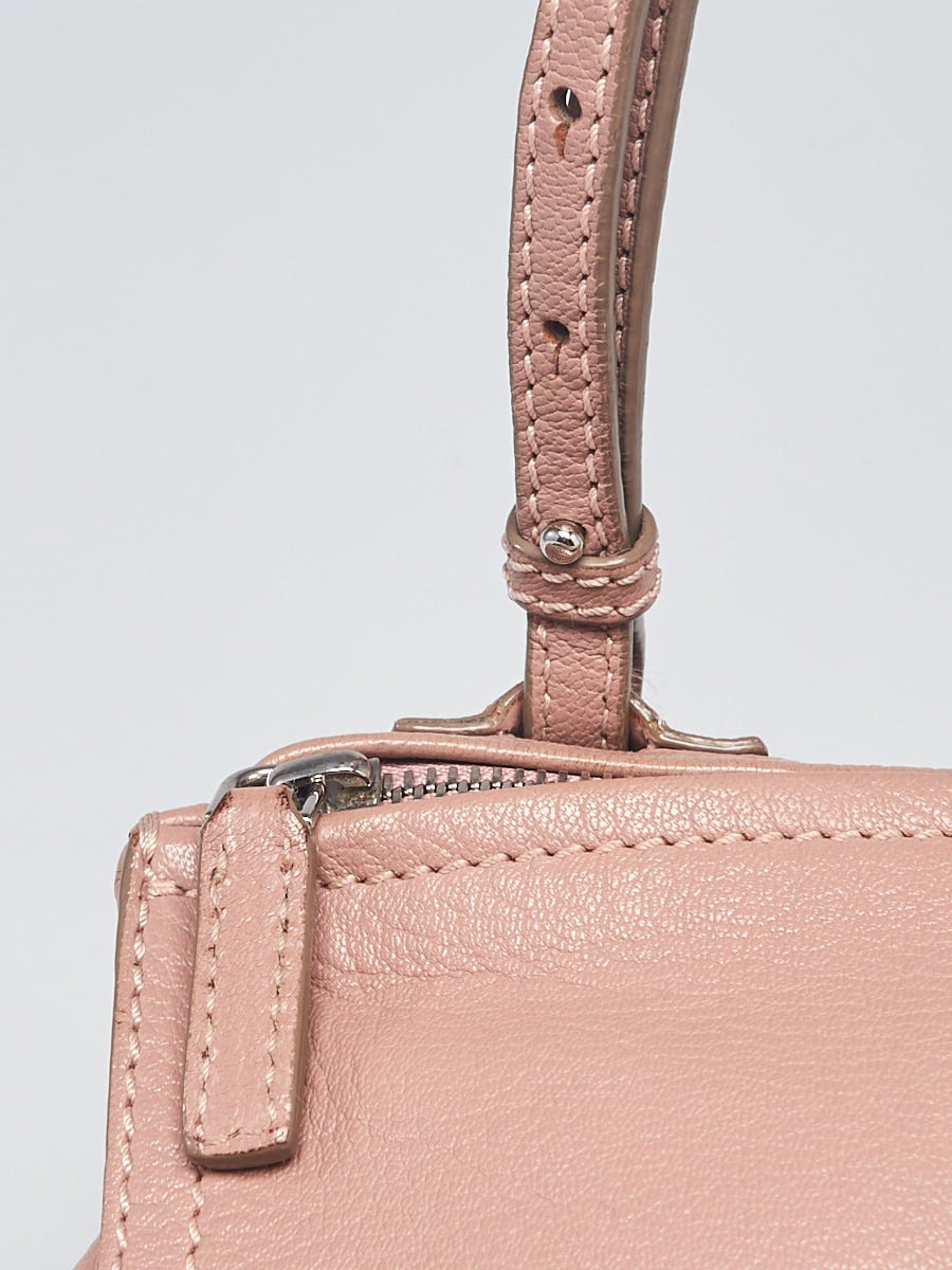 Givenchy Pink Sugar Goatskin Leather Mini Pandora Bag