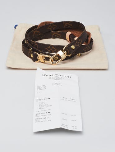 Louis Vuitton Adjustable Monogram Canvas Shoulder Strap
