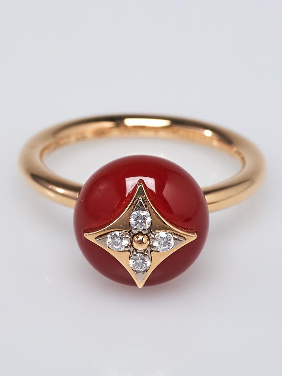 louis vuitton blossom ring