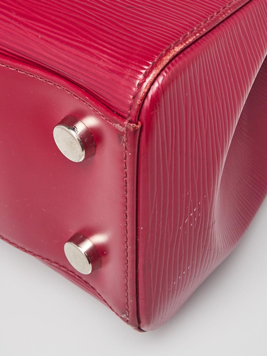 Louis Vuitton Fuchsia Epi Leather Brea MM Bag - Yoogi's Closet