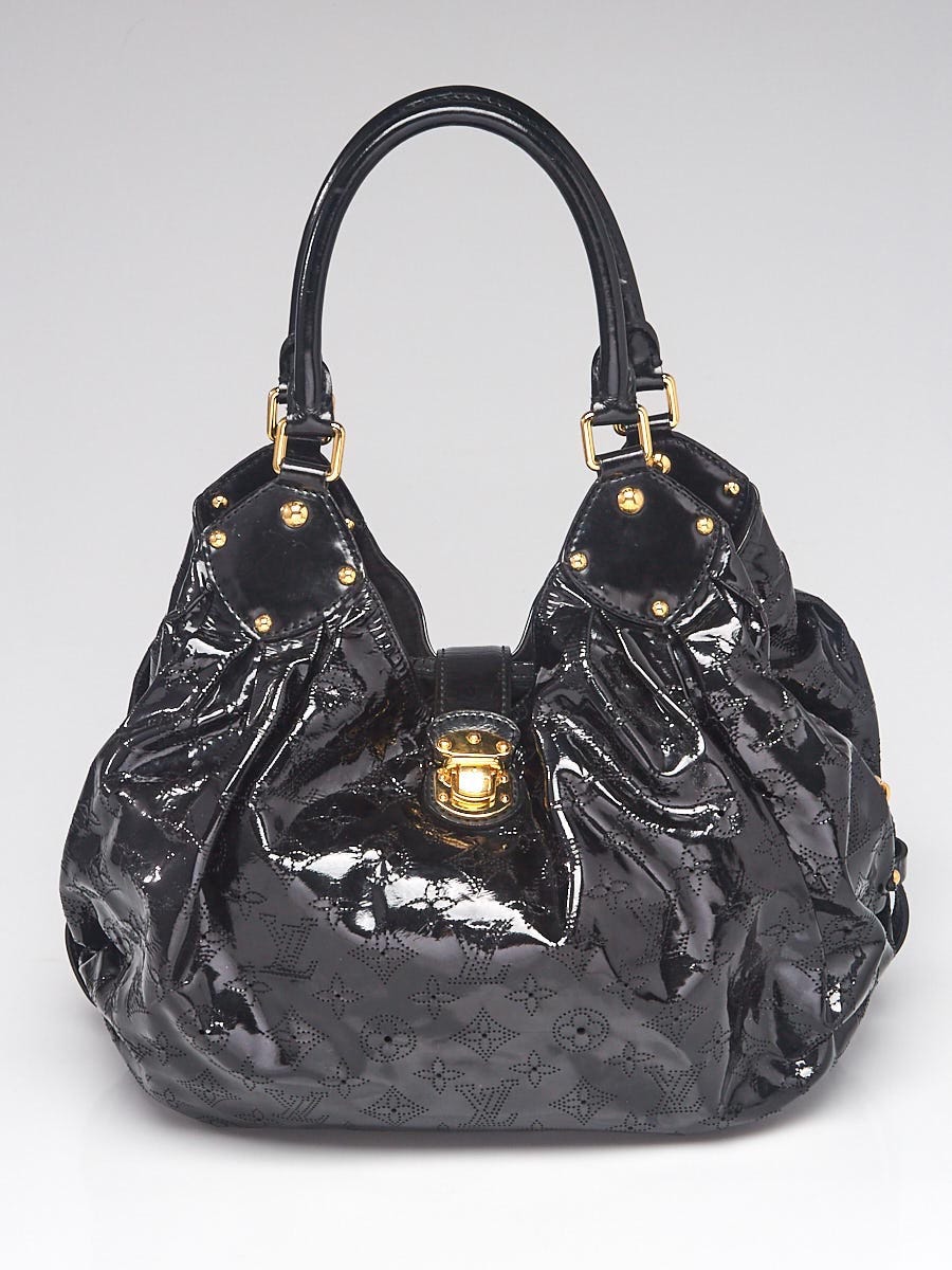 Louis Vuitton Limited Edition Black Patent Leather Surya L Bag - Yoogi's  Closet