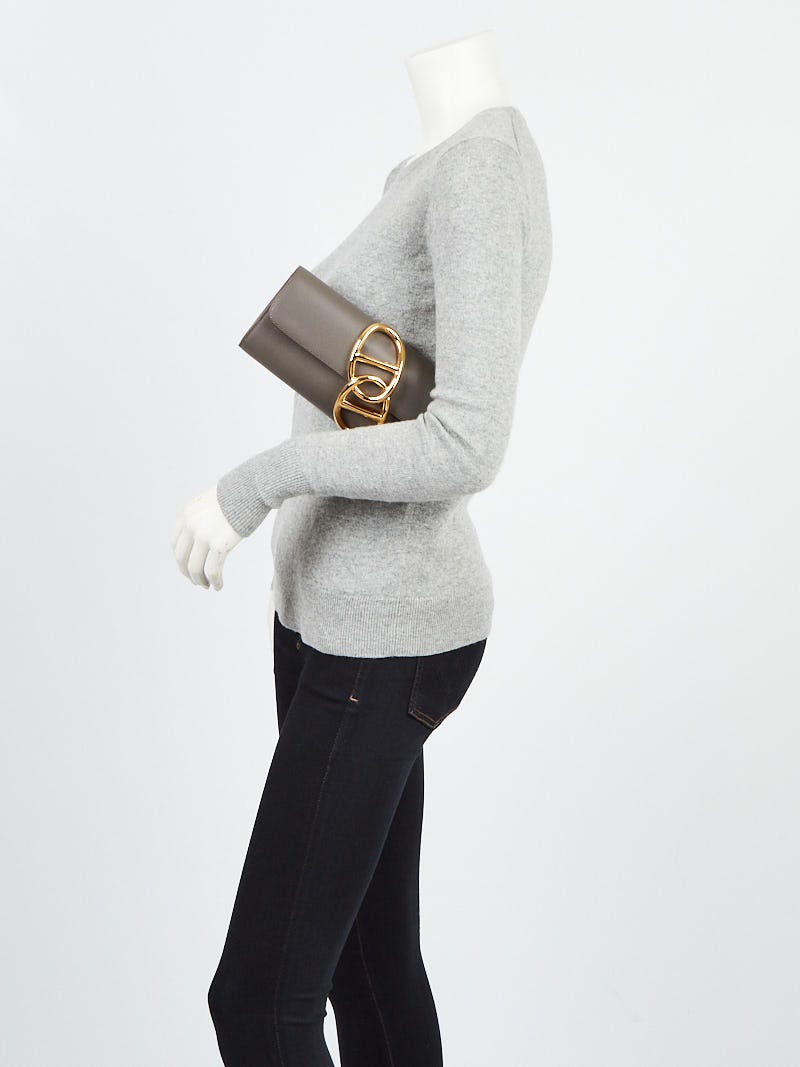 Hermes Egee Clutch Evercolor at 1stDibs