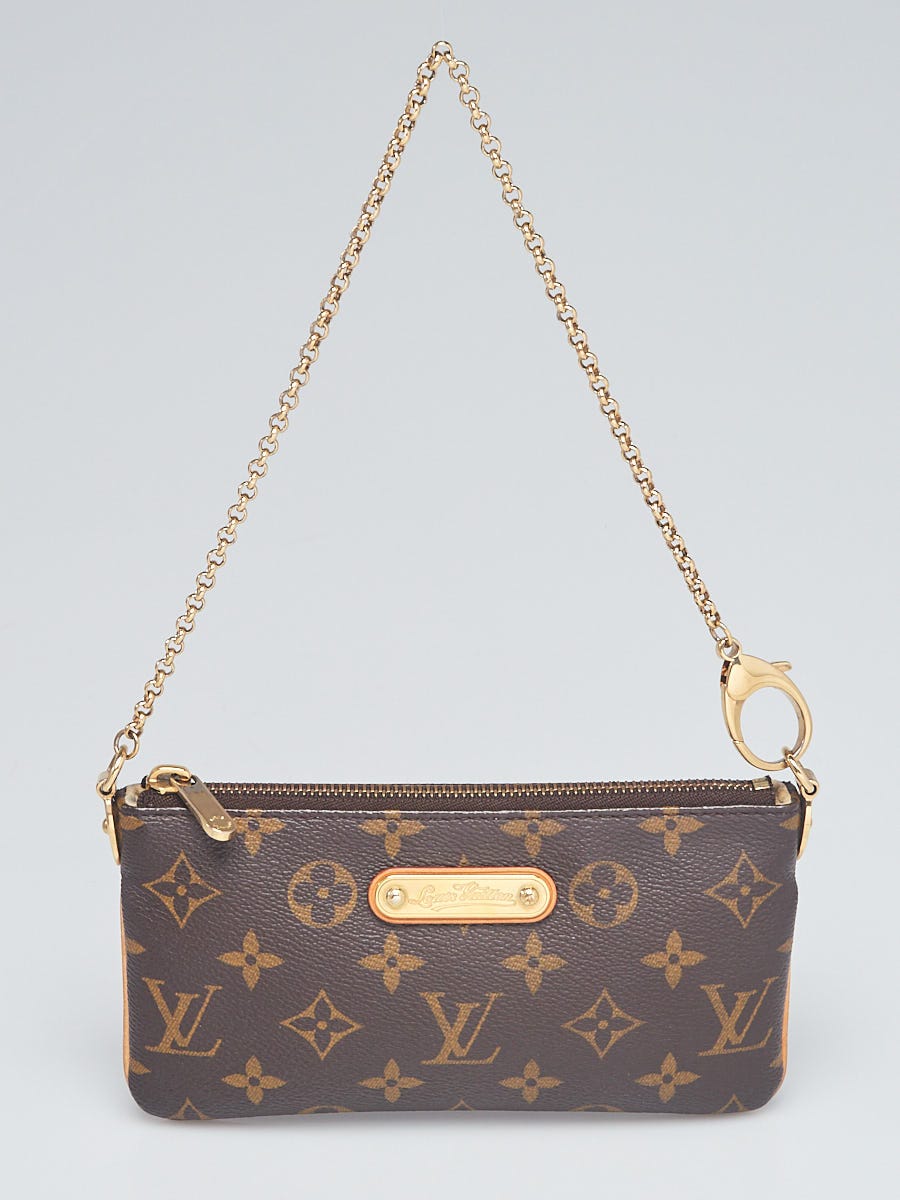 Louis Vuitton Monogram Canvas Milla Clutch MM Bag - Yoogi's Closet