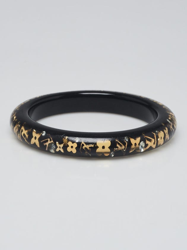Louis Vuitton Black Monogram Inclusion TPM Bracelet M