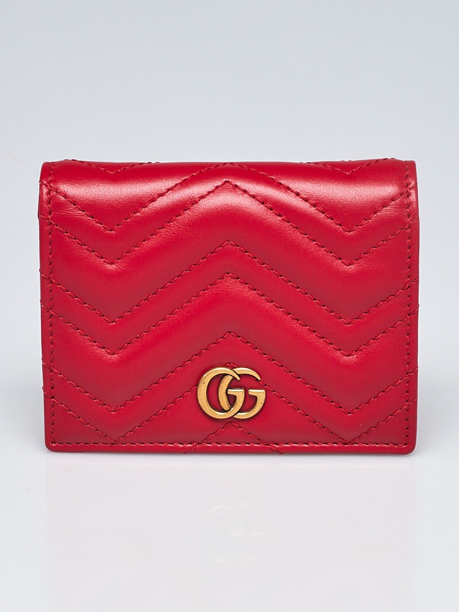 GUCCI GG Marmont red card holder