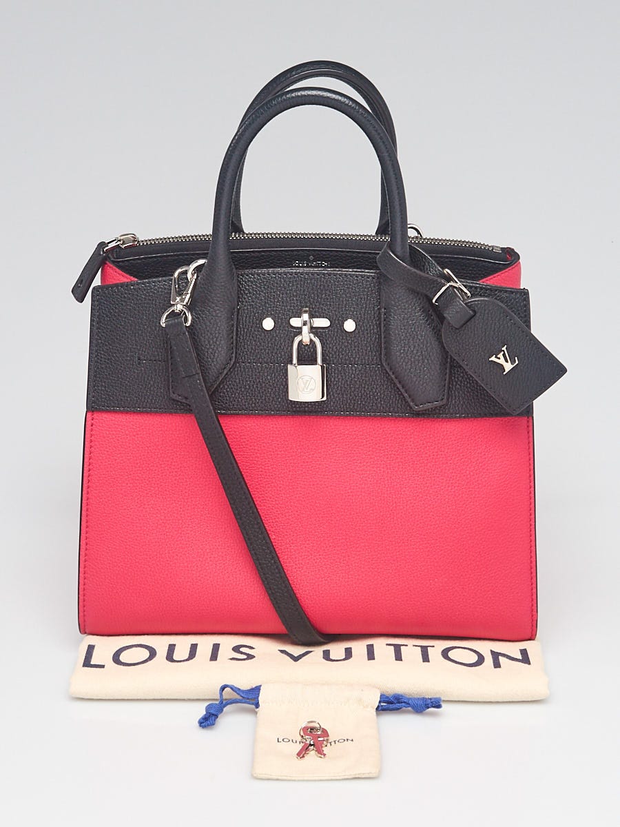 Louis Vuitton White Monogram Taurillon Steamer PM