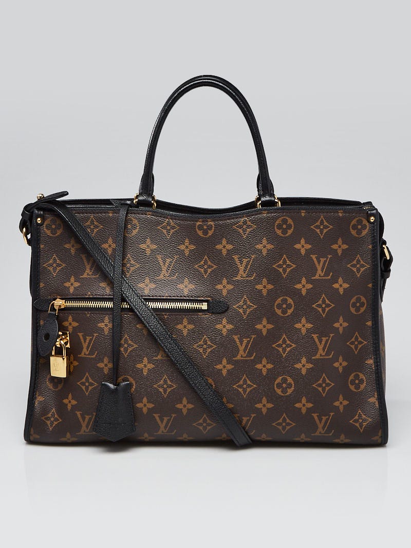 Louis Vuitton Black Monogram Canvas Popincourt MM Bag Louis Vuitton