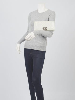 Chanel Grey Modal Blend Leggings Size 6/38 - Yoogi's Closet