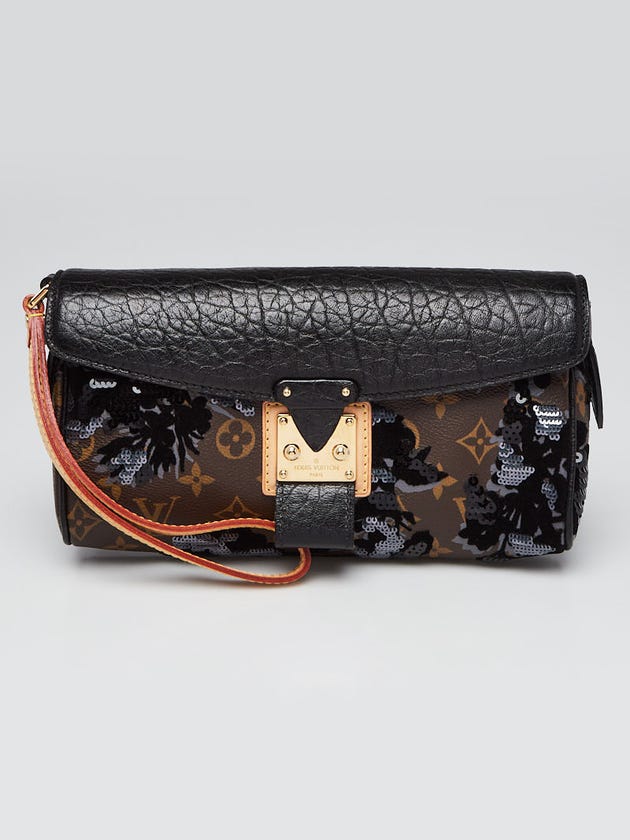 Louis Vuitton Limited Edition Fleur de Jais Manege Clutch Bag