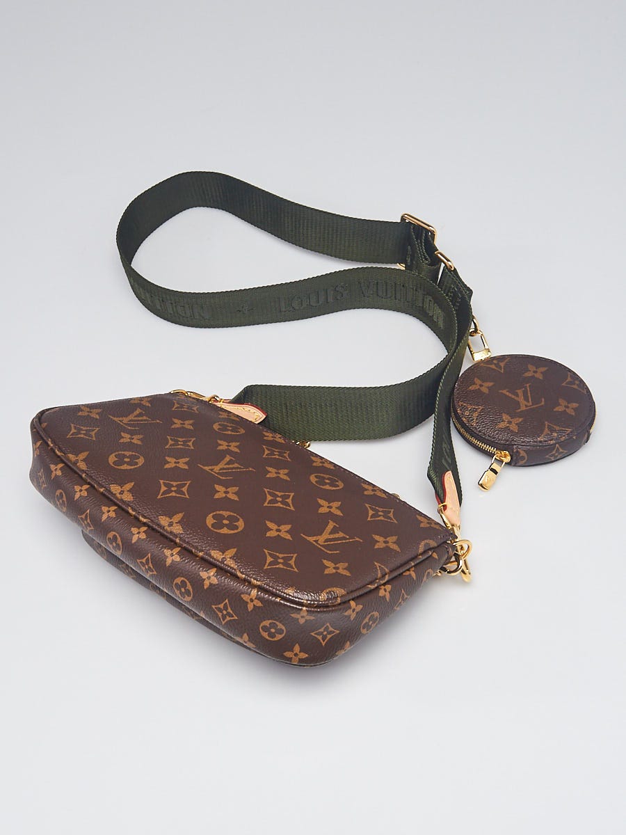 Louis Vuitton, Bags, Louis Vuitton Multi Pochette Accessories Kaki M448