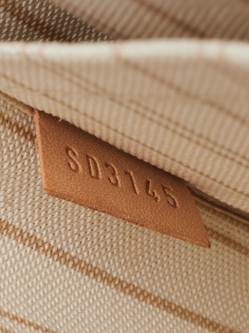 Louis Vuitton Damier Canvas Neverfull Pochette Zippered Clutch Bag -  Yoogi's Closet