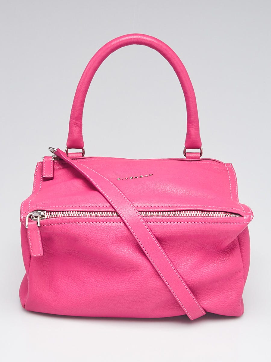 Givenchy Pink Sugar Goatskin Leather Mini Pandora Bag