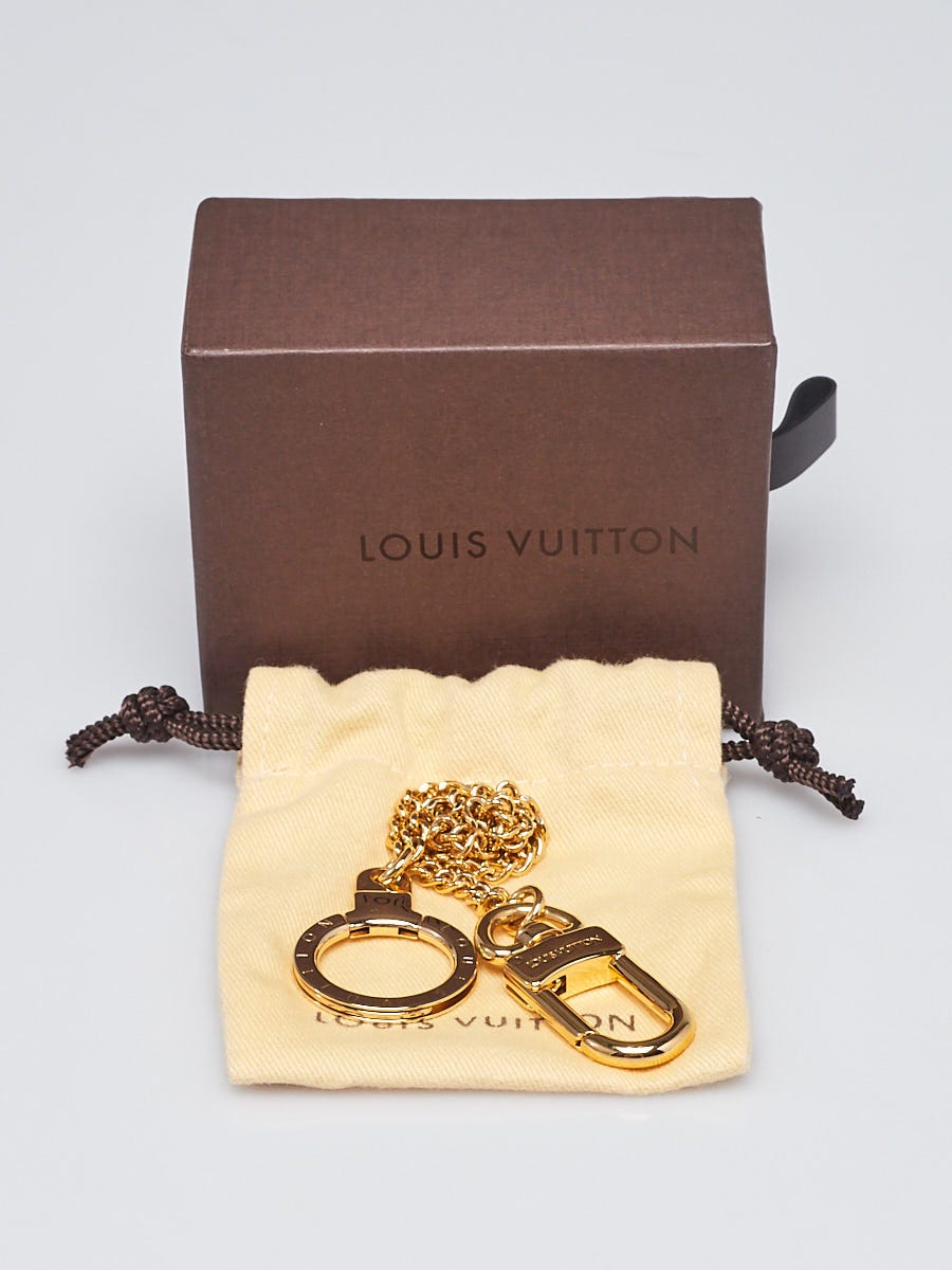 Louis Vuitton 76 Louis Vuitton Anneau Cles Gold Tone Key Ring
